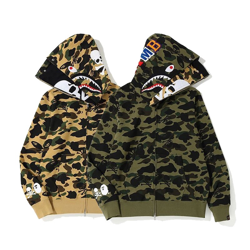 Bape Hoodie 2 Colors Yellow Green M-3XL B51XC820